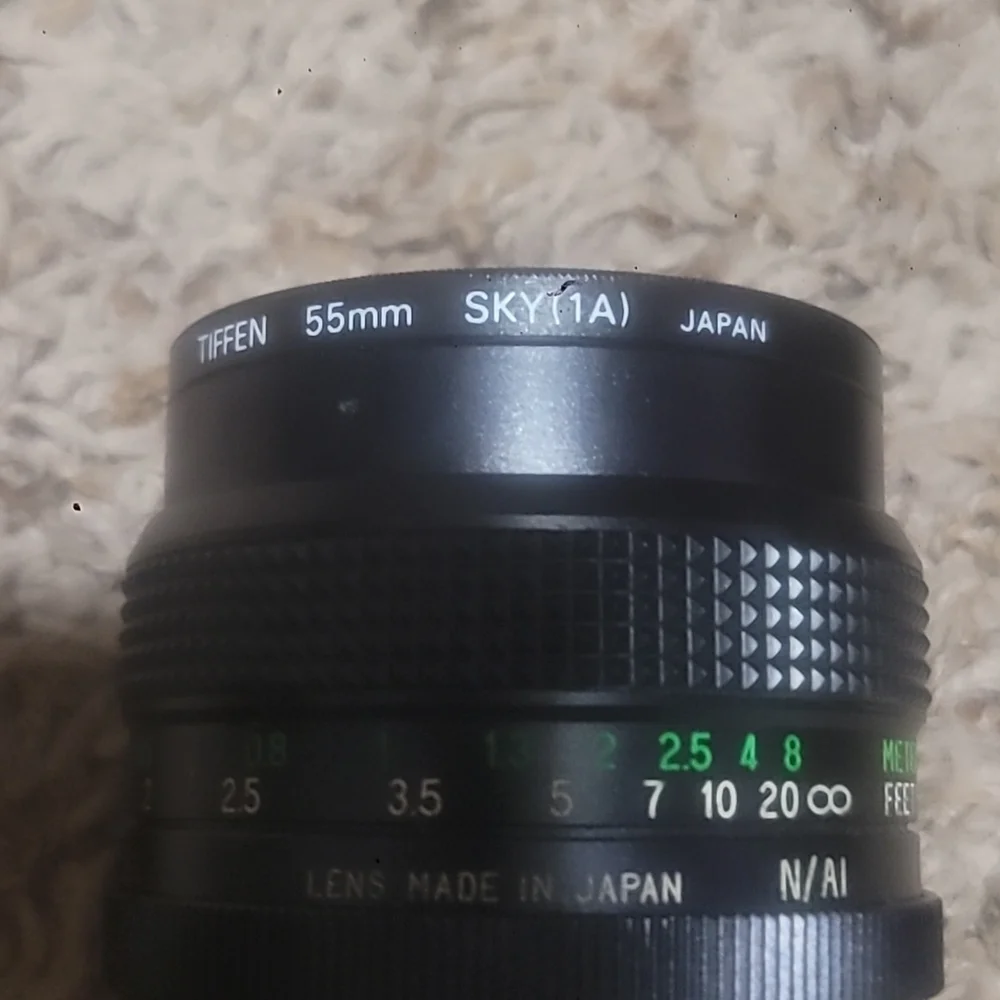 Vintage Vivtar MC 1:2 28mm camera 📷 lens wide angle